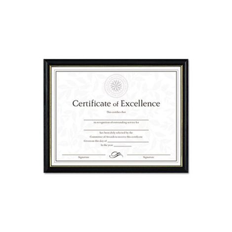 DAX Two-Tone Document/Diploma Frame