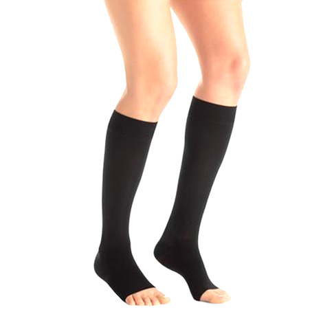 BSN Jobst Opaque Maternity Open Toe Knee High 20-30 mmHg Compression Stockings