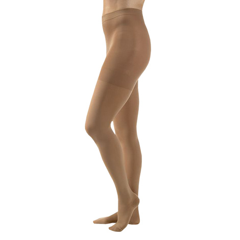 BSN Jobst Relief Waist High 30-40 mmHg Compression Pantyhose with Silicone Dot Band
