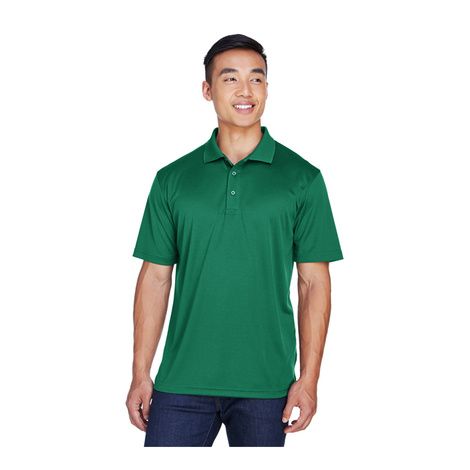 Mens Short-Sleeve Cool and Dry Sport Polo Shirt