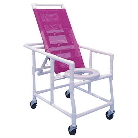 Healthline Reclining Shower Commode Chair