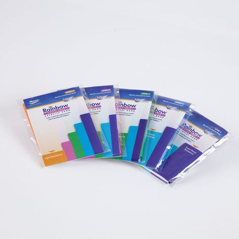 Norco Rainbow Latex-Free Exercise Bands