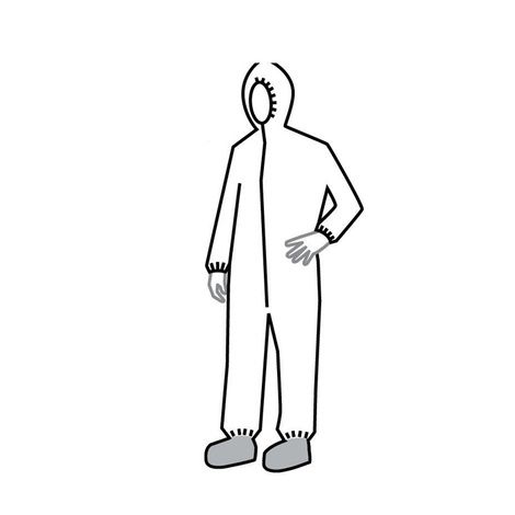 DuPont Series 122 Tyvek Coveralls