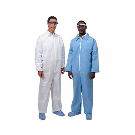 Cardinal Heath Coveralls With Open Cuffs And Ankles