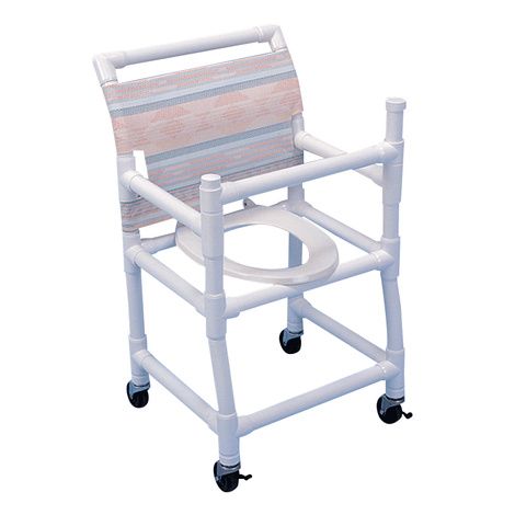 Healthline Gated Shower Chair With Deluxe Elongated Seat
