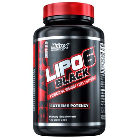 Nutrex Lipo-6 Black 120c Dietary Supplement