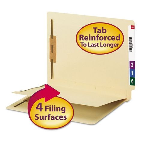 Smead Fastener Folder with Divider