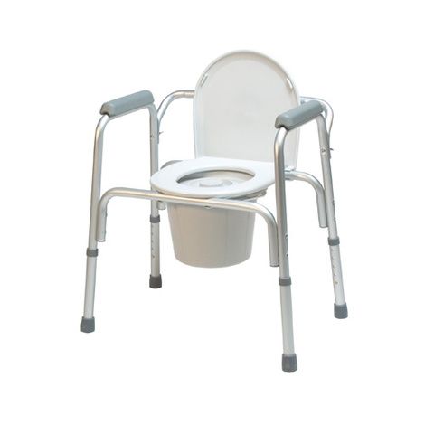Graham-Field Aluminum Folding Commode