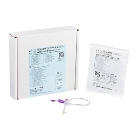 Applied Medical Tech Mini ONE Right Angle Connector With Y-Port Extension Set