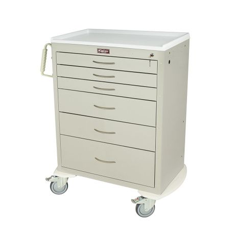 Harloff M-Series Tall Anesthesia Cart