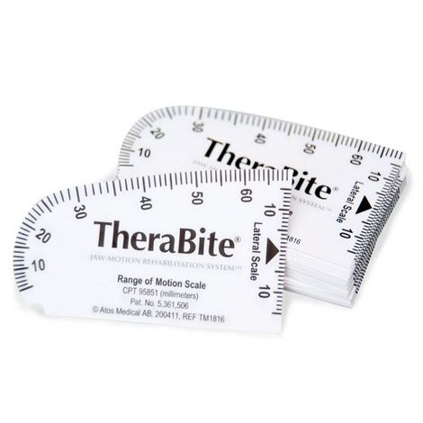 Therabyte Ruler Buy TheraBite Jaw Motion Rehab System- Jaw Stretching Device