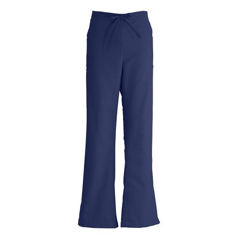 Medline ComfortEase Ladies Modern Fit Cargo Scrub Pants- Midnight Blue