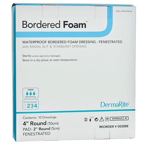 Buy Dermarite Bordered Foam Waterproof Wound Dressing