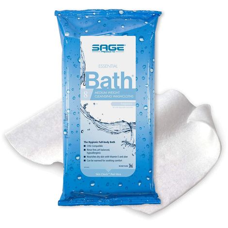 Buy Sage Essential Bath Cleansing Washcloth