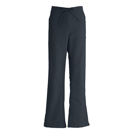 Medline ComfortEase Ladies Modern Fit Cargo Scrub Pants - Black