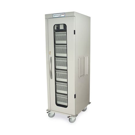 Harloff Single Column H+H Panels Medical Storage Cart