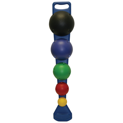 CanDo MVP Balance System Ball Set With Rack