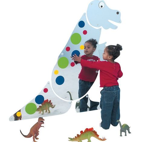 Childrens Factory Friendly T-Rex Mirror
