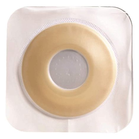ConvaTec SUR-FIT Natura Two-Piece Convex Pre-Cut White Durahesive Skin Barrier With Tape Collar