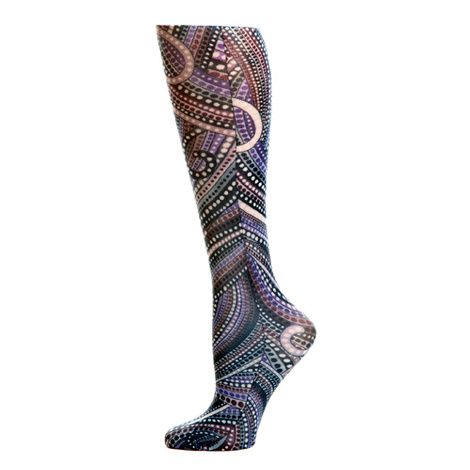 Complete Medical Denim Dotty 8-15 mmHg Knee High Compression Socks
