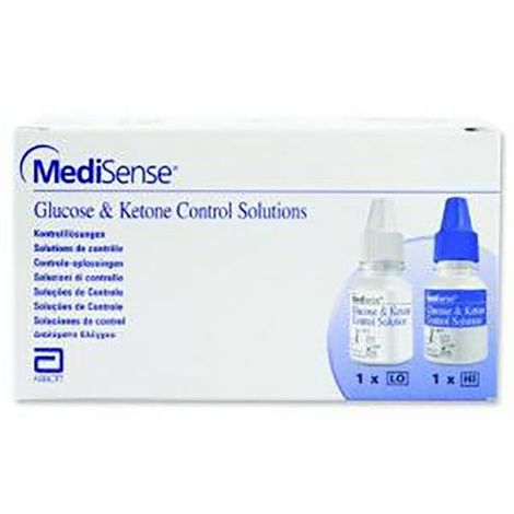 MediSense Glucose and Ketone Normal Flow Control Solution
