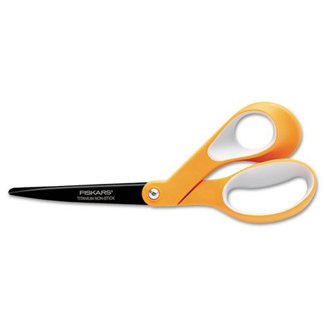 Fiskars Premier Non-Stick Titanium Softgrip Scissors