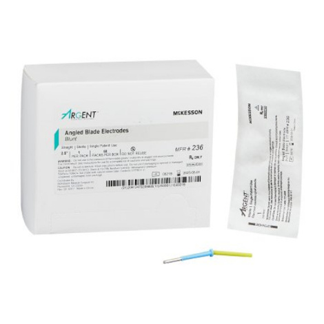 Dermal Tip Electrode McKesson Argent Stainless Steel Blade Tip