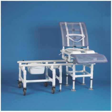 Duralife DuraGlide Reclining Bath And Commode Transfer System With Seat