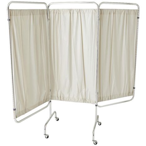 Medline Three-Panel Vinyl Privacy Screen