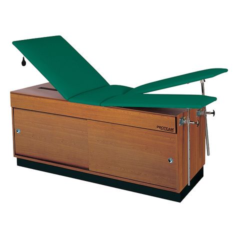 Hausmann Proteam Split Leg Table With Sliding Door