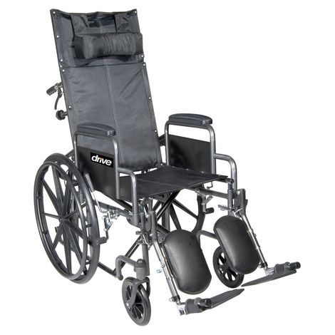 Drive Silver Sport Full Reclining Wheelchair