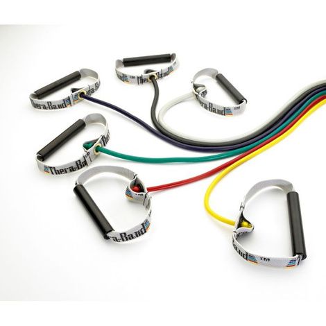 TheraBand Tubing with PVC Handles