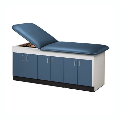 Clinton Style Line Laminate Cast Treatment Table with Six Doors