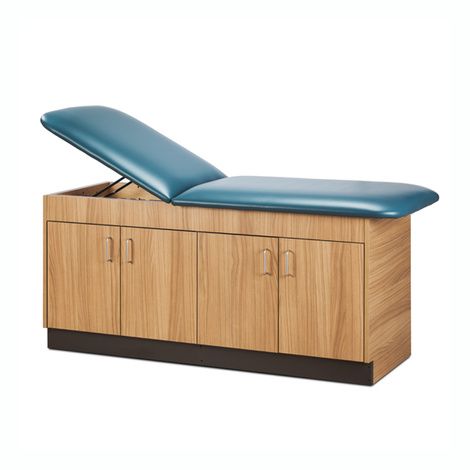 Clinton Cabinet Style Laminate Treatment Table with Four Doors