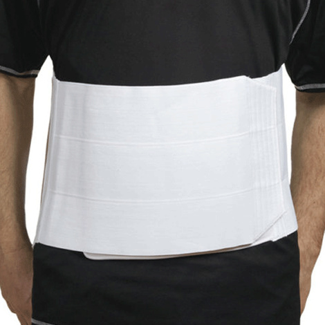 AT Surgical Velcro Lumbo Sacro Brace With Four Stays