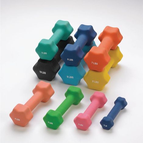 Sammons Preston Individual Neoprene Dumbbells