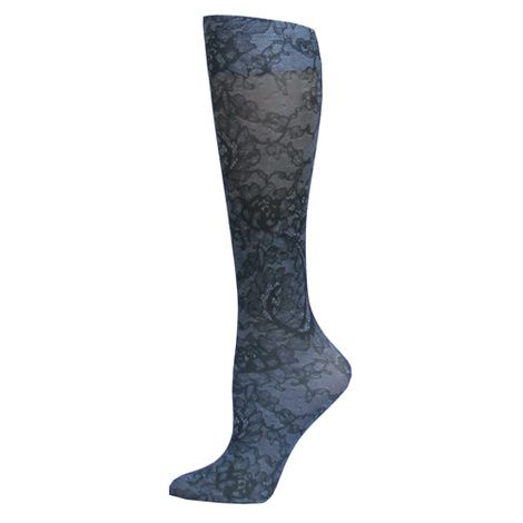 Complete Medical Midnight Lace Knee High Compression Socks