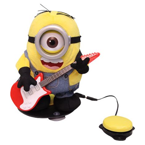 minion playing guitar toy