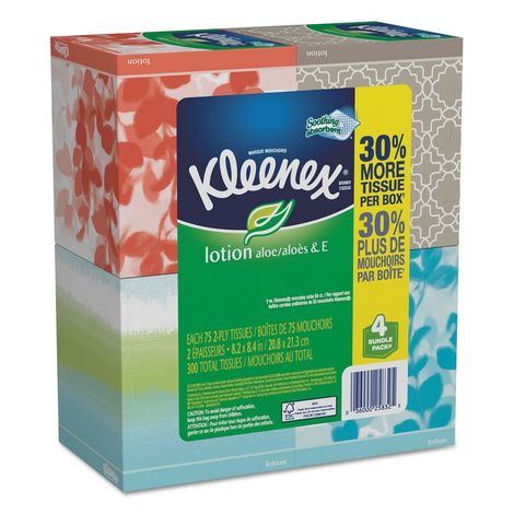 Kleenex Lotion Facial Tissue