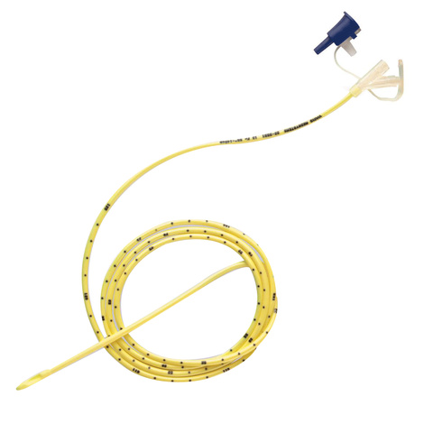 CORFLO Ultra Lite Nasogastric Feeding Tubes With Anti-Clog Feeding Port