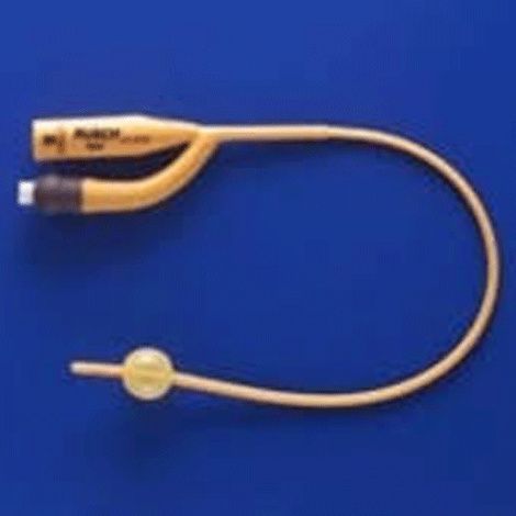 rusch gold silicone coated 2 way foley catheter