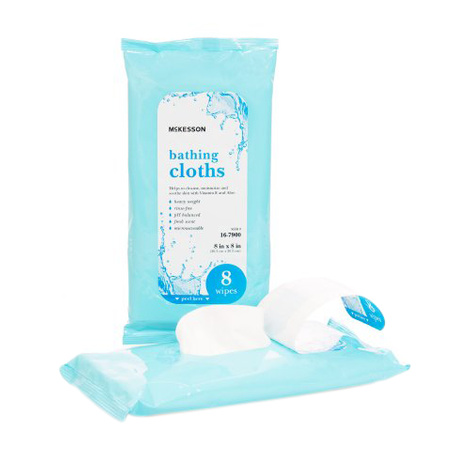 McKesson Rinse-Free Bathing Cloths