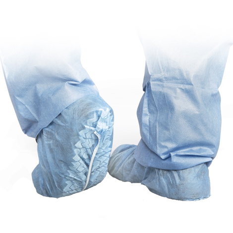 Medline Spunbond Polypropylene Non-Skid Shoe Covers