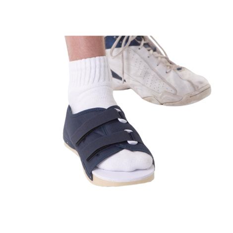 Medline Navy Rigid Post-Op Shoe