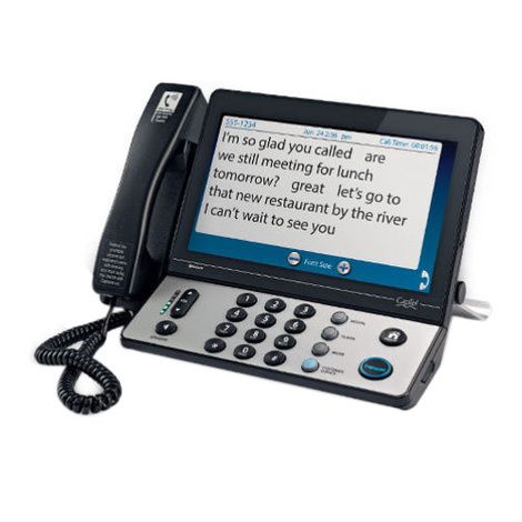 Harris Communications CapTel 2400i Touch-Screen Captioned Telephone