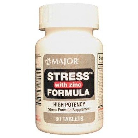 Major Pharmaceutical Stress Vitamin with Zinc Tablet