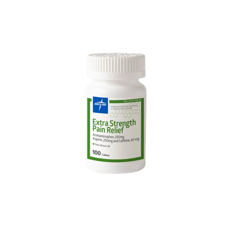 Medline Pain Reliever Plus Tablets