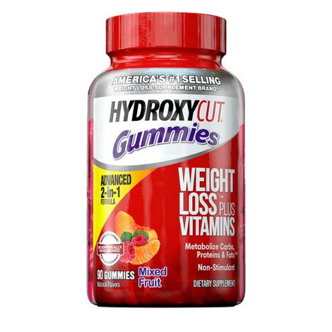 MuscleTech Hydroxycut Gummies Weight Loss Dietary Supplement