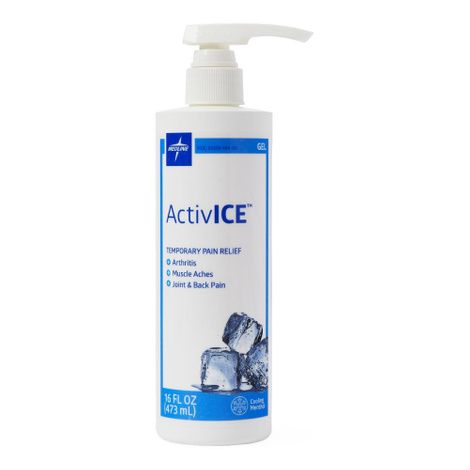 Medline ActivICE Topical Pain Reliever Gel Pump