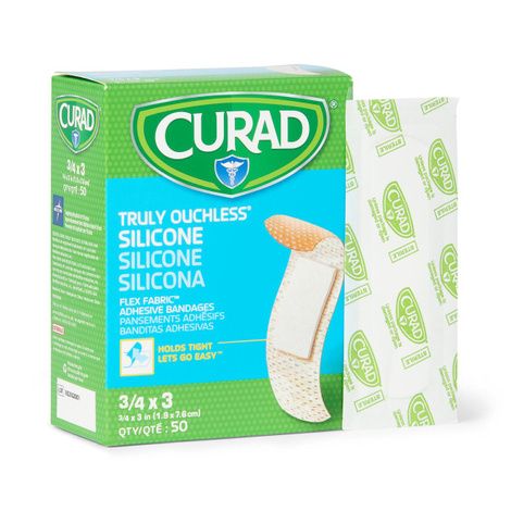 Medline CURAD Silicone Adhesive Bandages